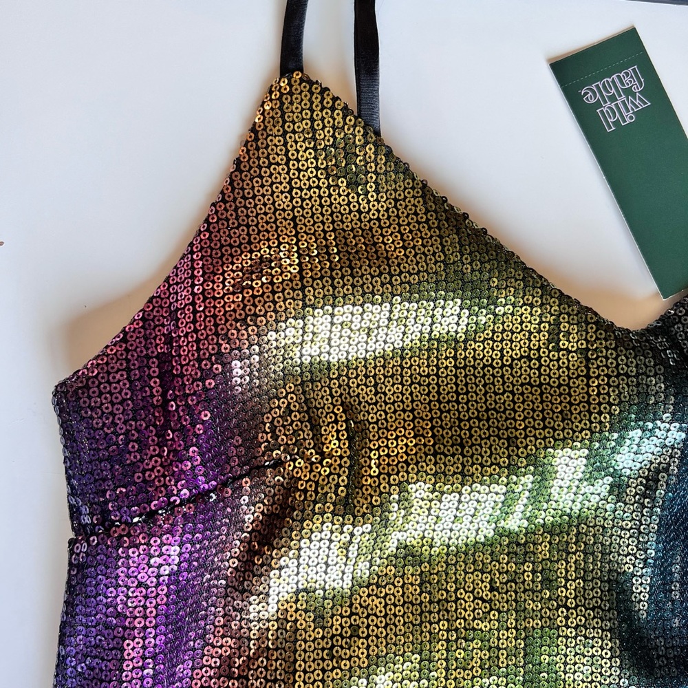 XS Wild Fable sequins dress - Picture 3 of 10
